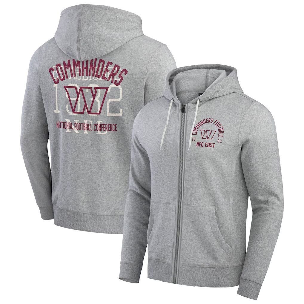 Men 2026 Nike NFL Washington Commanders hoodie grey 06->washington commanders->NFL Jersey